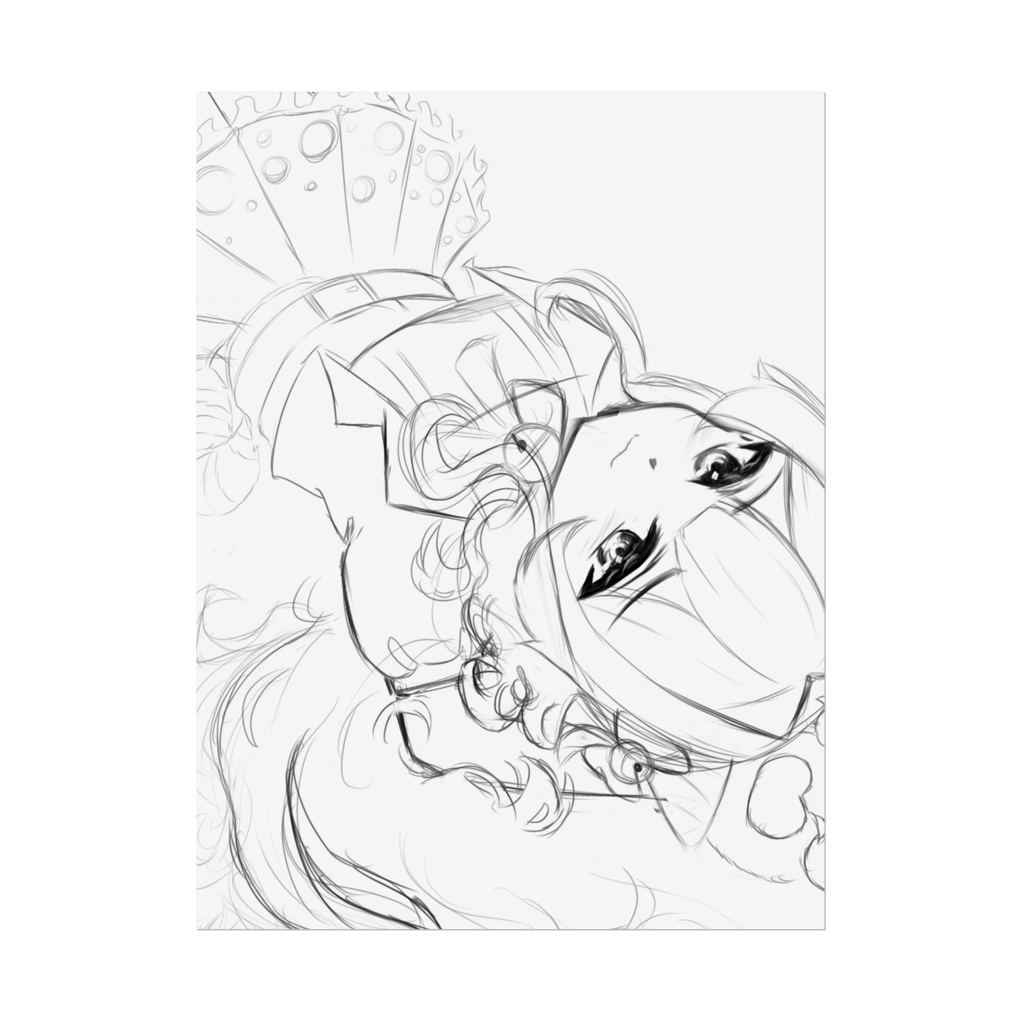Trixie Sketch Poster