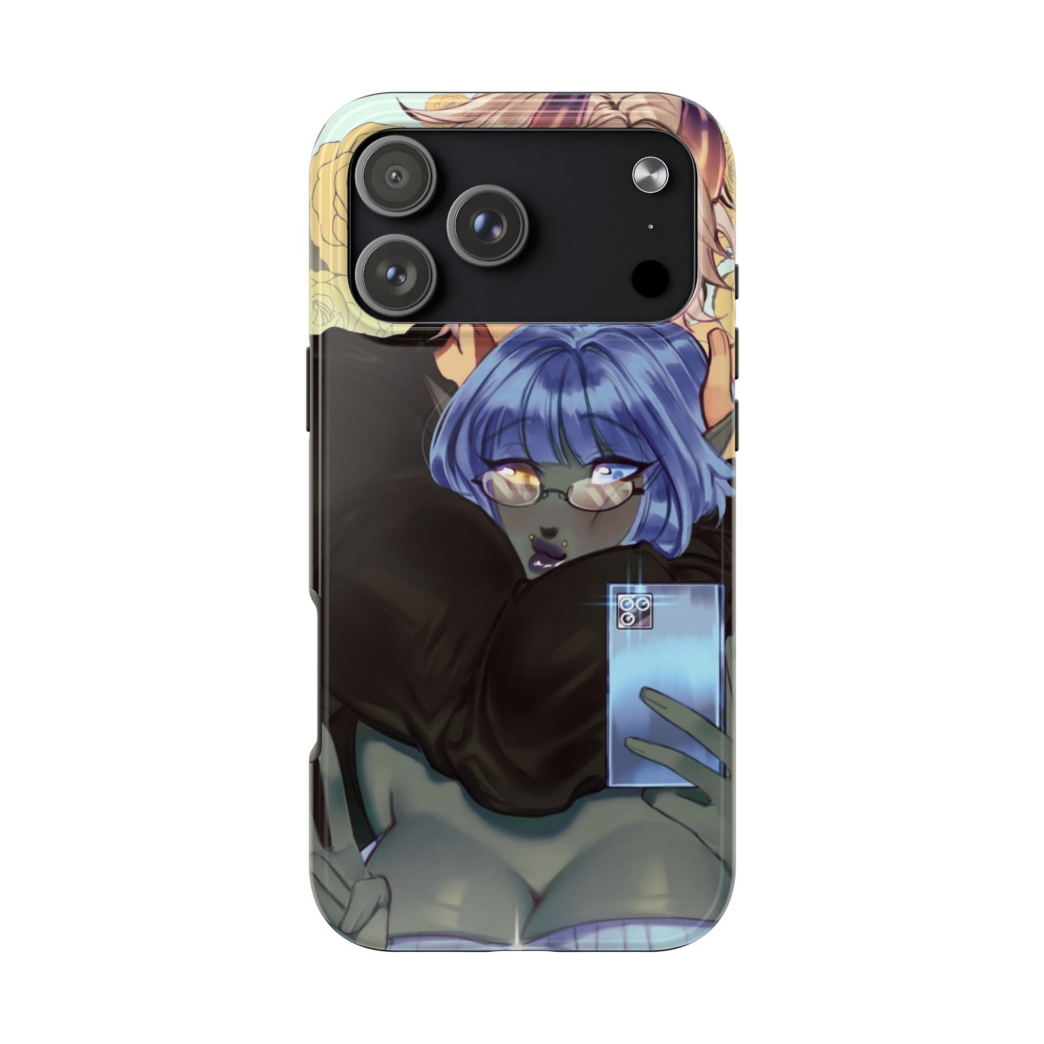BasicallyVal "Selfie" Tough Phonecase