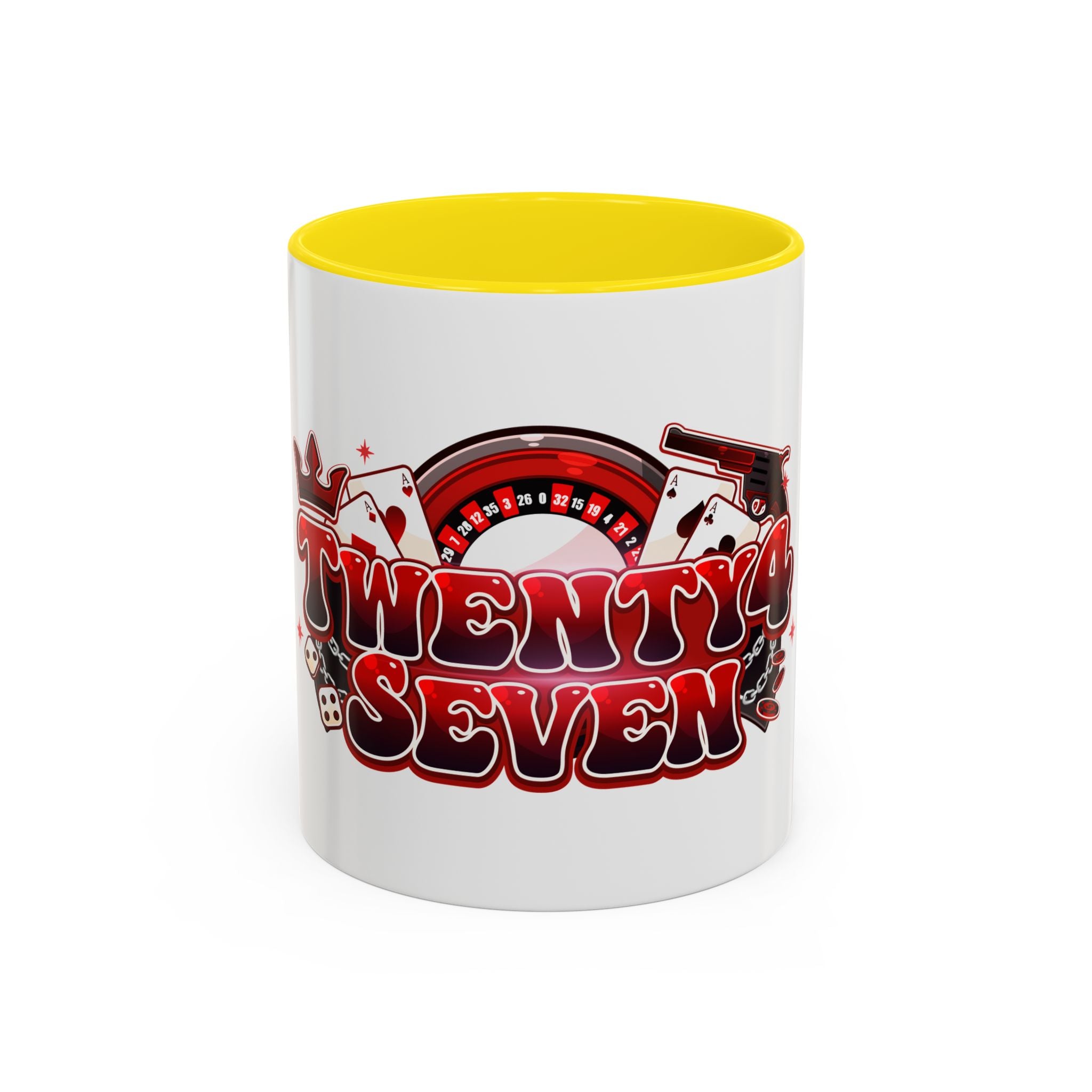 Twenty4Seven "Logo" Accent Mug