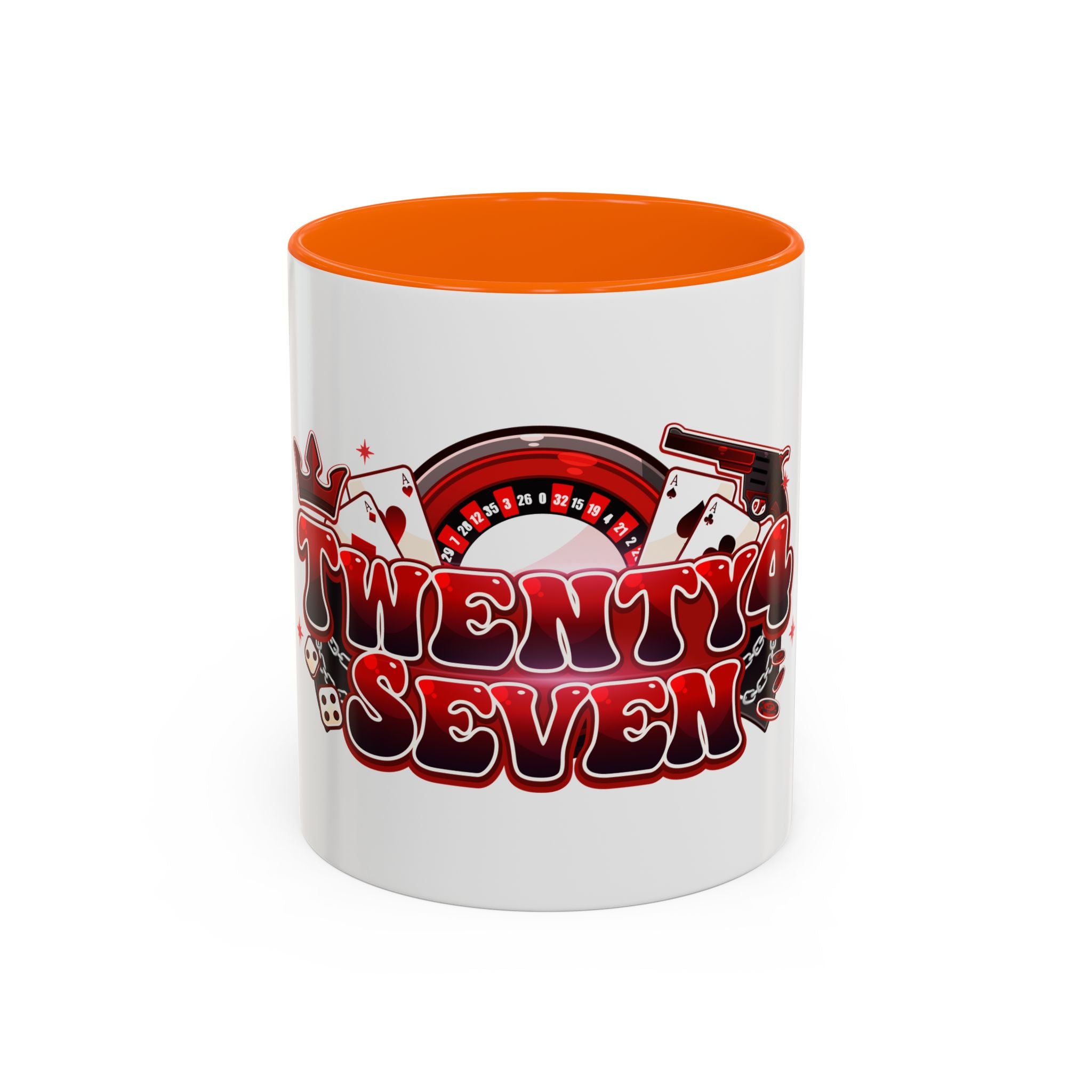 Twenty4Seven "Logo" Accent Mug