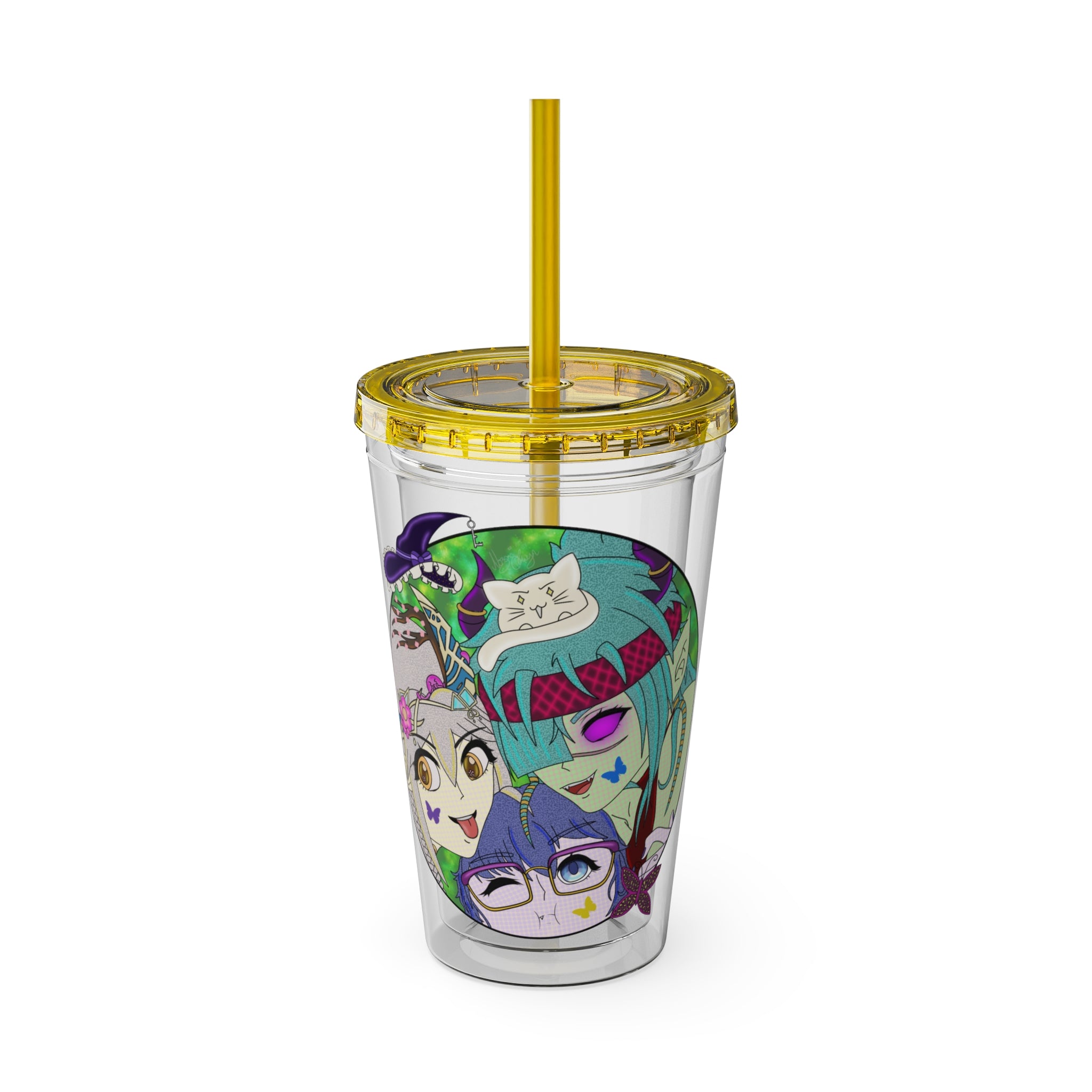 NuturaVerse "Emblem" Acrylic Tumbler