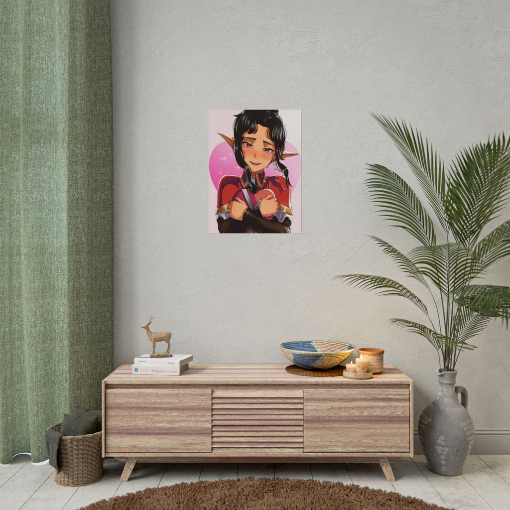 LadyKnightLynk "Love Heart" Poster