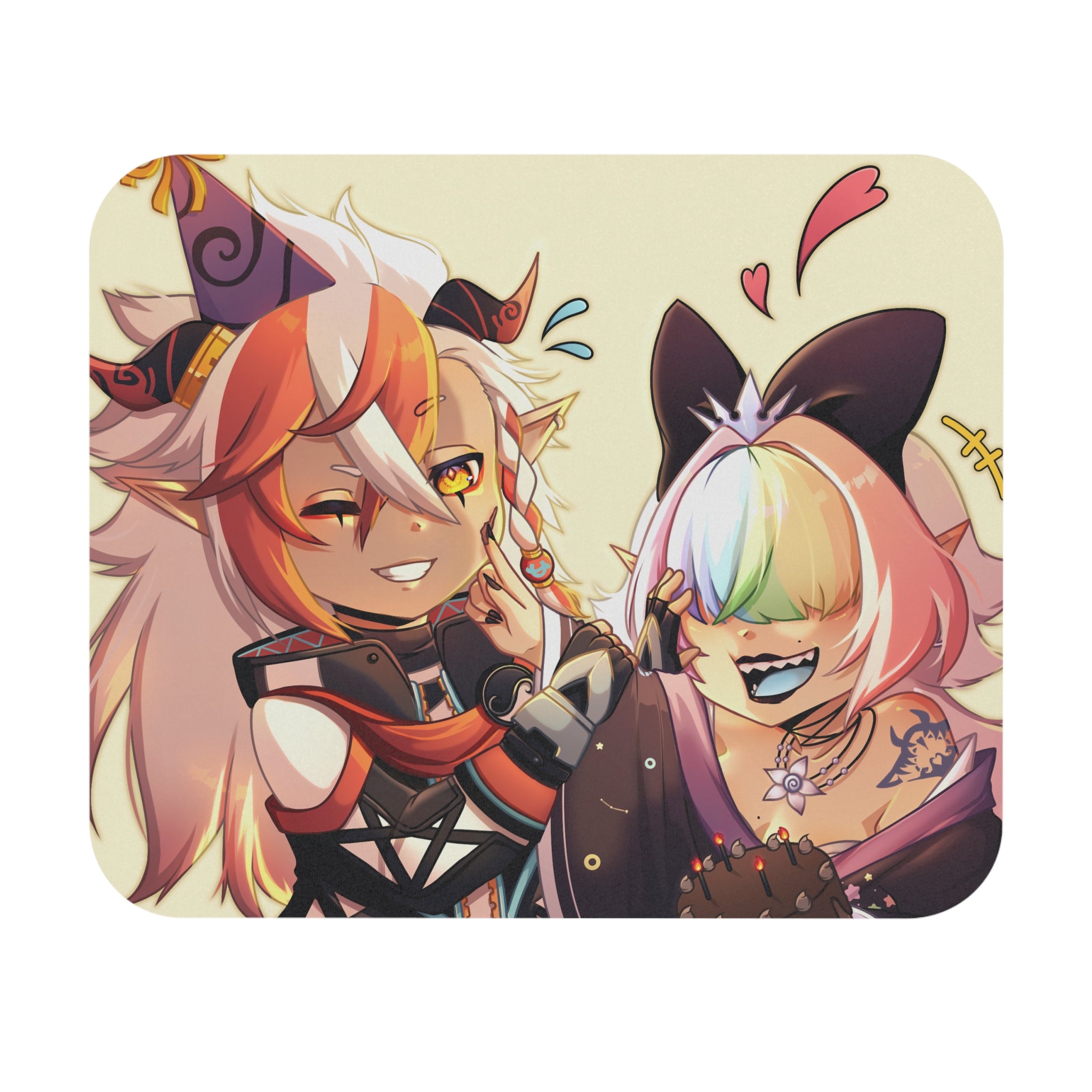 Twyla Styx & Ras Mousepad