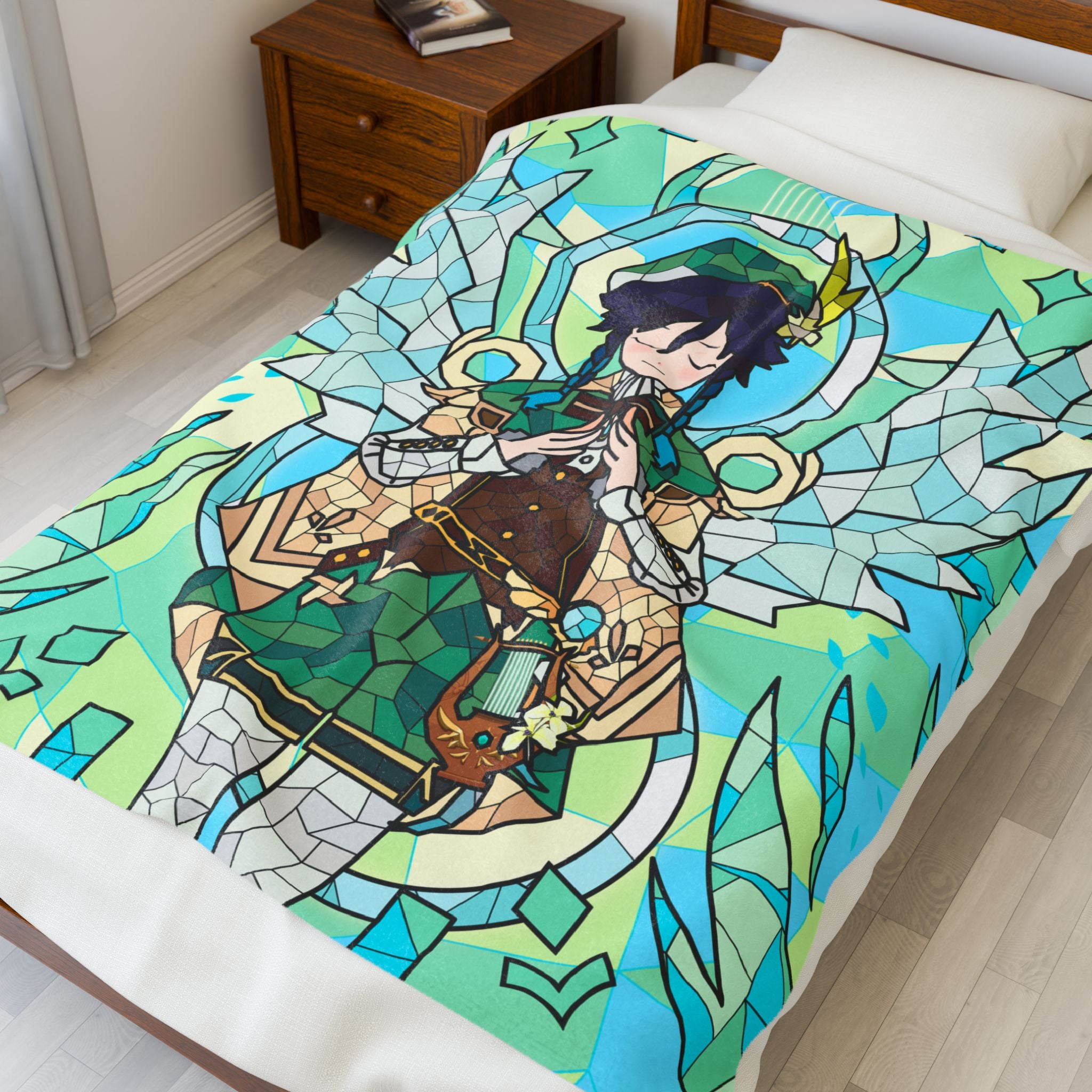 Venti Plush Throw Blanket