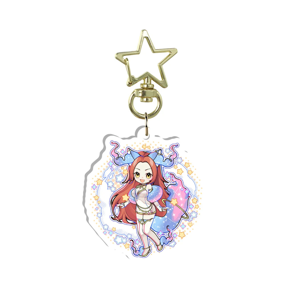 bluenovavtuber "Sparkles On" Keychain