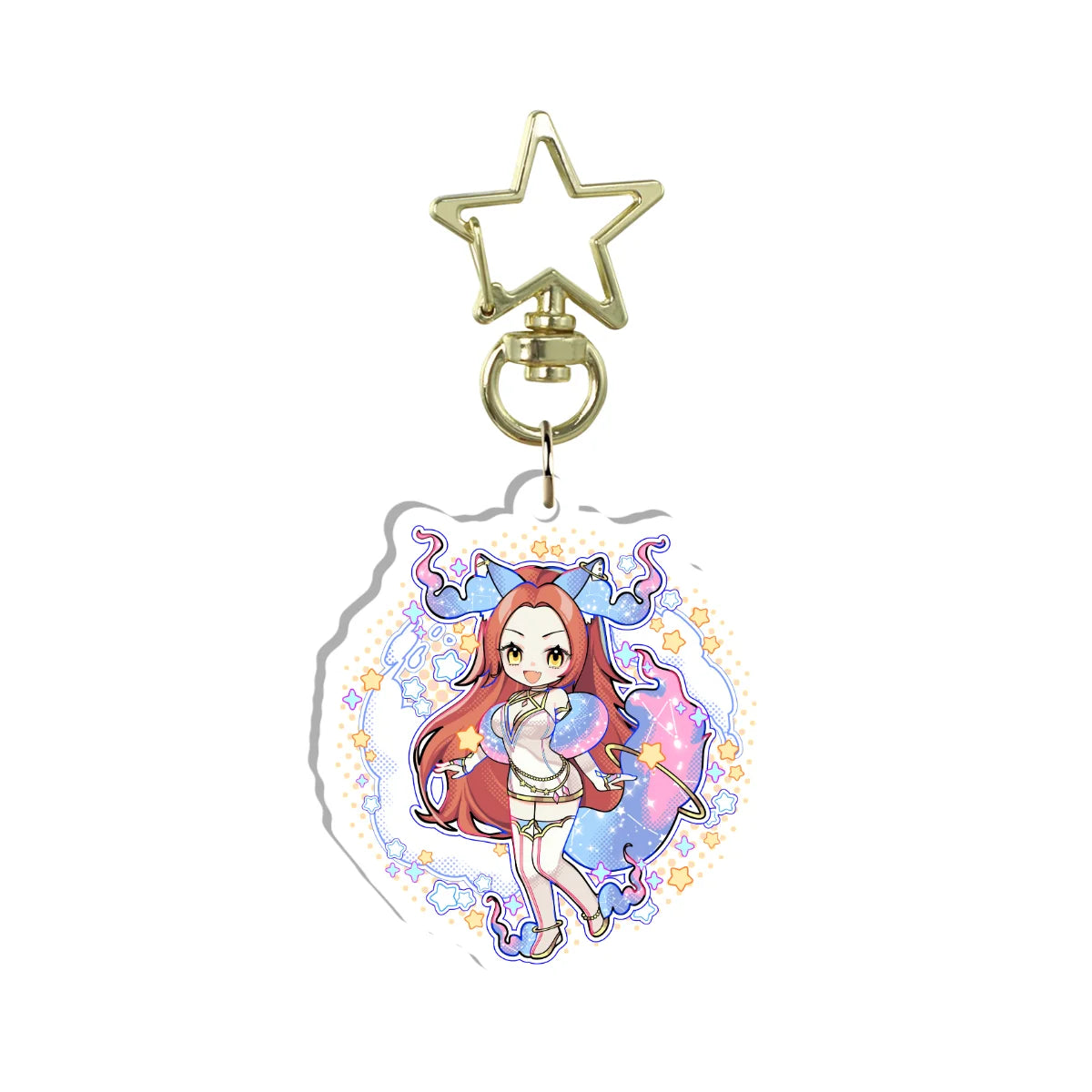 bluenovavtuber "Sparkles On" Keychain