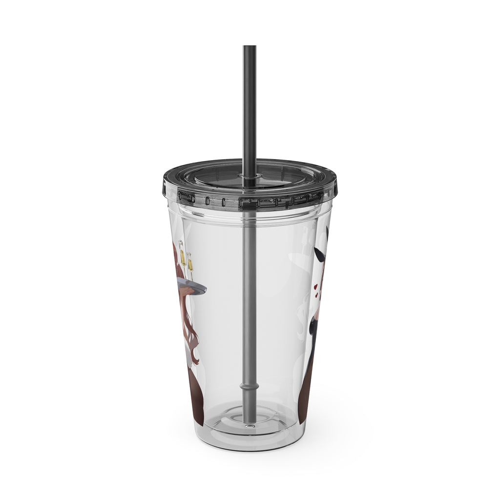 Haru-Haru "Bunny on the Rocks" Acrylic Tumbler
