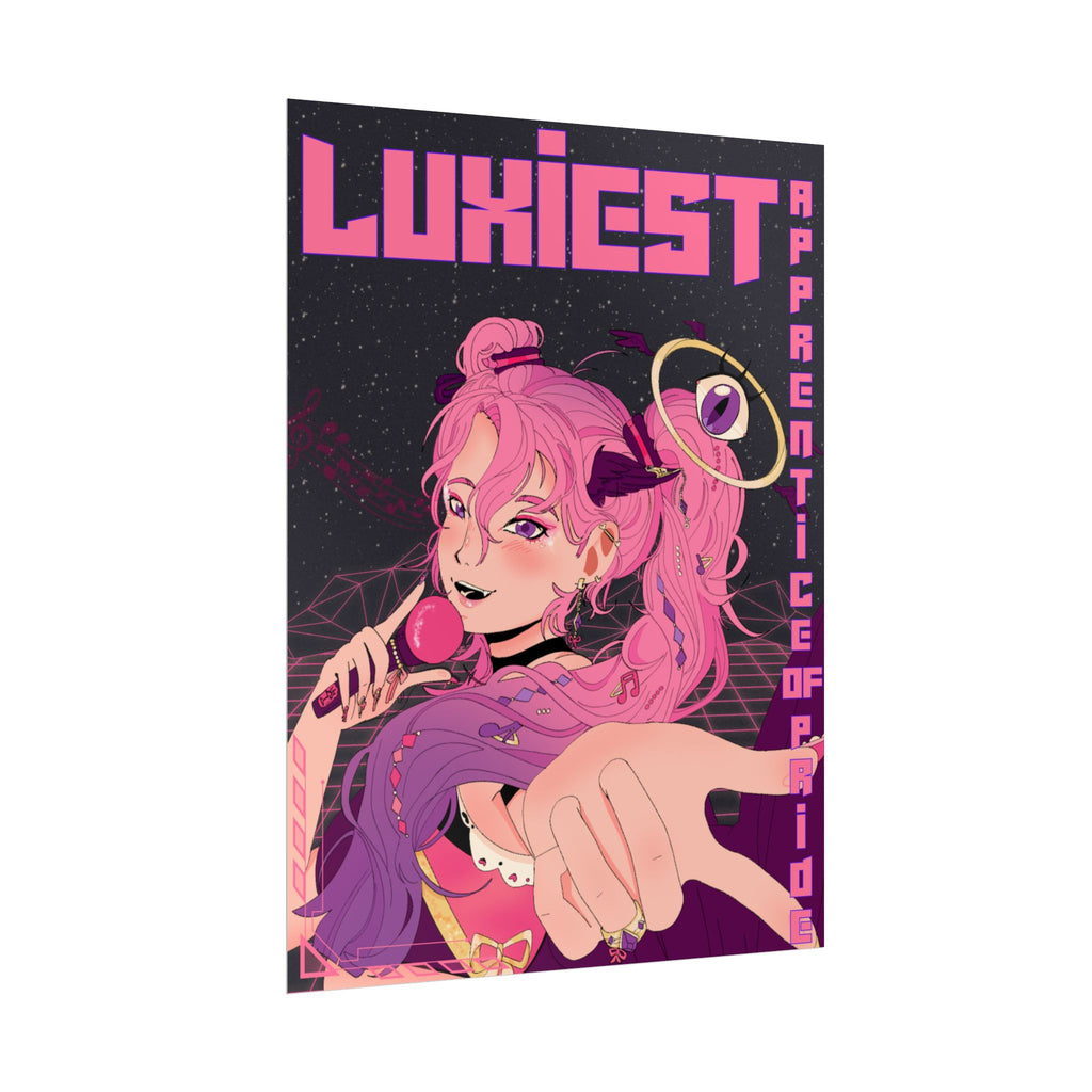 Luxiest "Cyber Idol" Poster