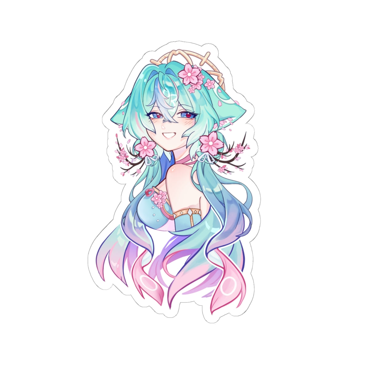 Eggie Weggie "Smile Portrait" Sticker