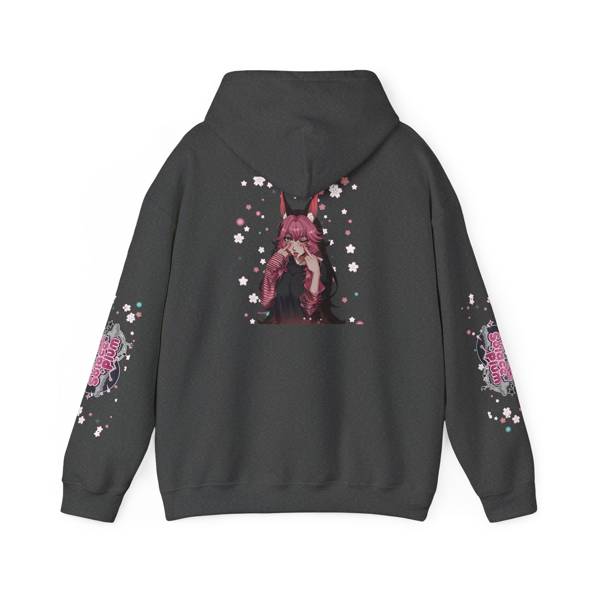 Solace Plum Colored "Blep" Designer Hoodie