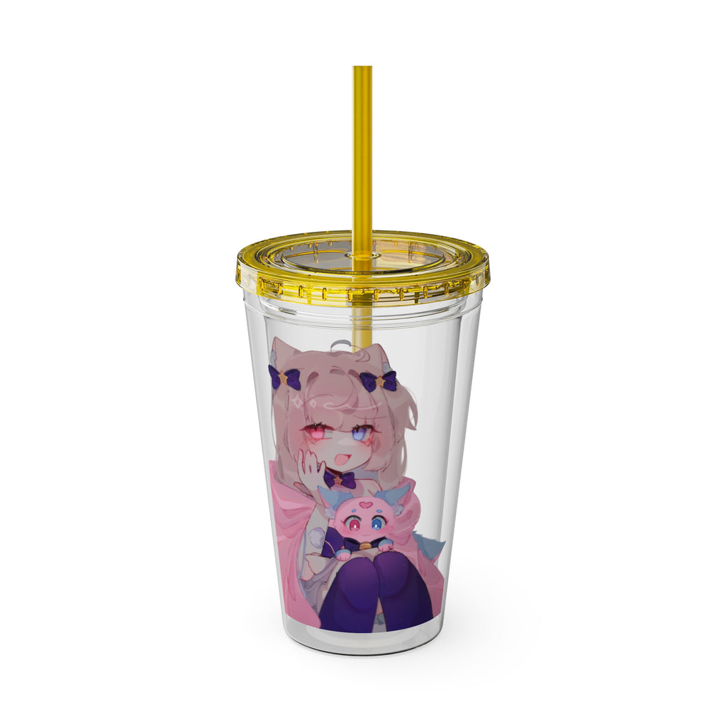 Cozy Nighty Neko Tumbler