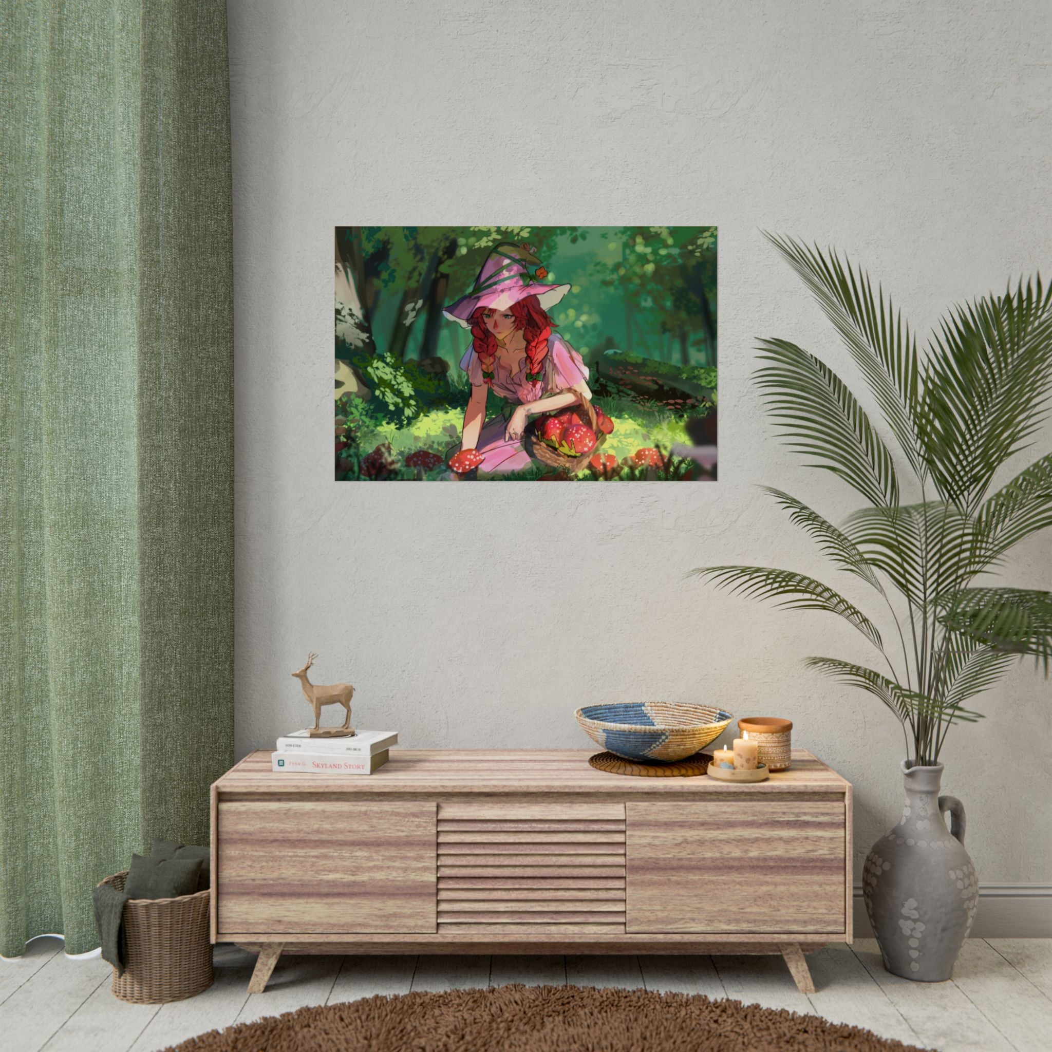 Gnomie "Gardening" Poster