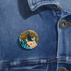 PercyEverett Button Pin