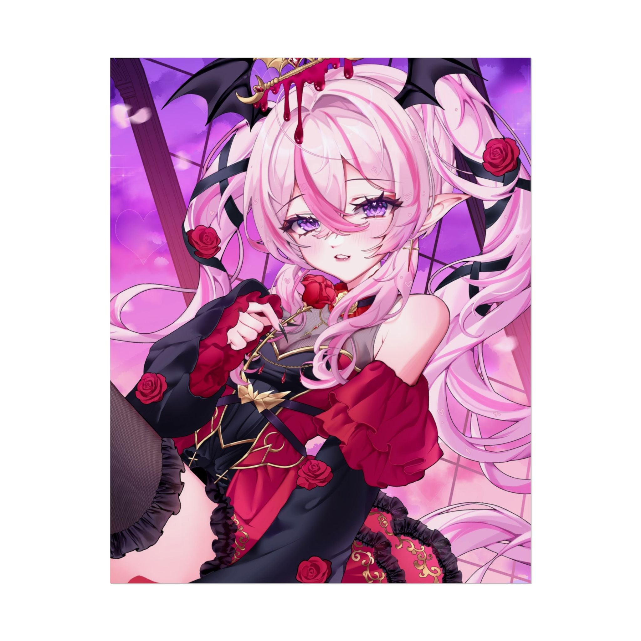 Purple Moon Nyxie Poster