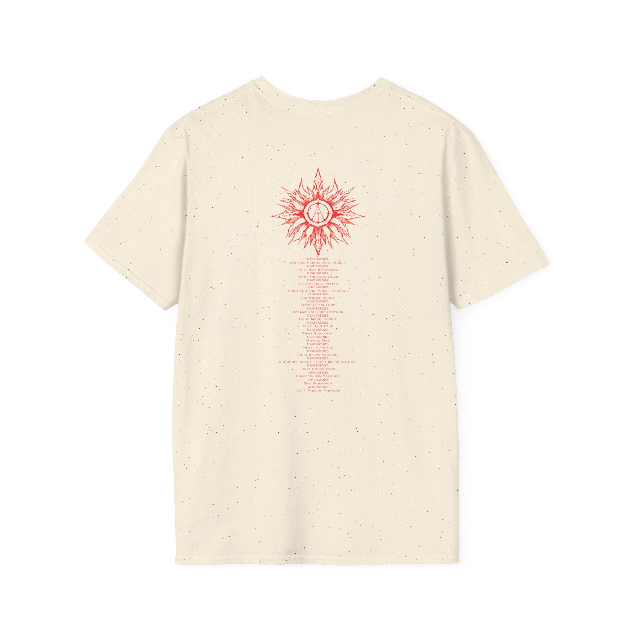 PixieDae Red Metal TShirt