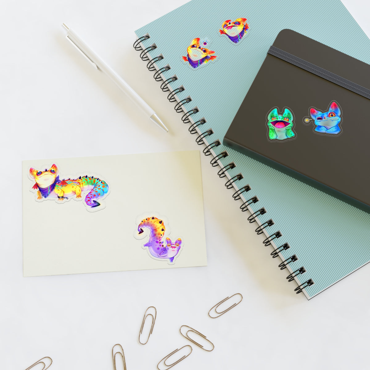 MajoraDragoon "Little Guys" Sticker Sheet