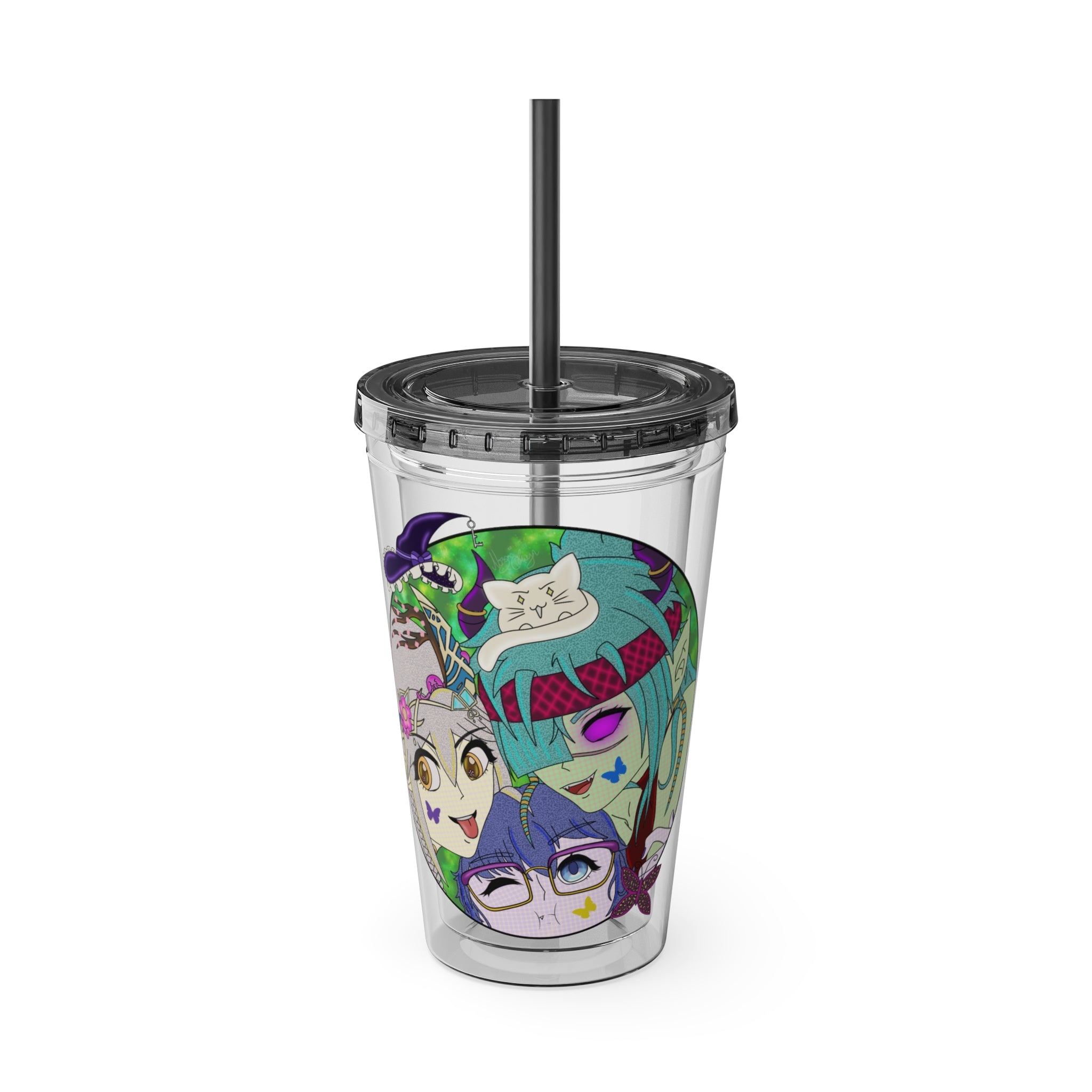 NuturaVerse "Emblem" Acrylic Tumbler