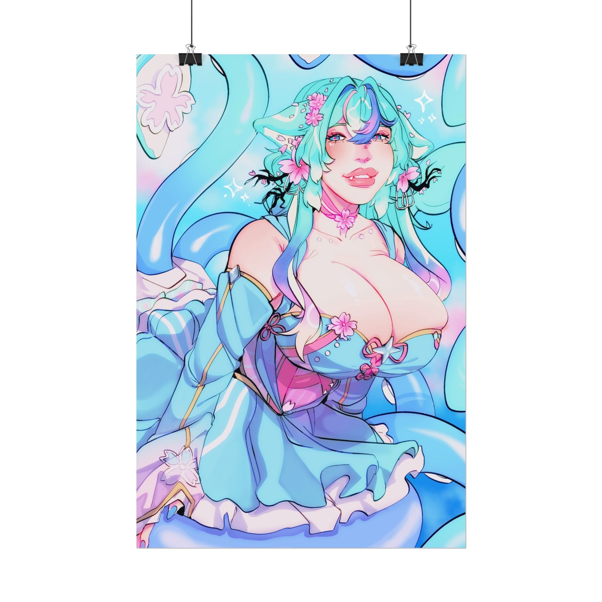 Eggie Weggie "Blossom Tide" Poster