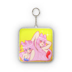 Shu Ivy Rose Plush Keychain