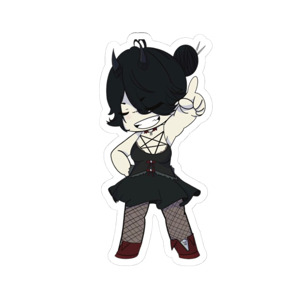 XXNerfy "The Cutest Demon" Sticker