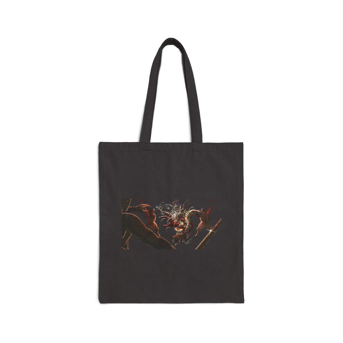 yukurivt "Fighting Village" Tote Bag - KatDragonz
