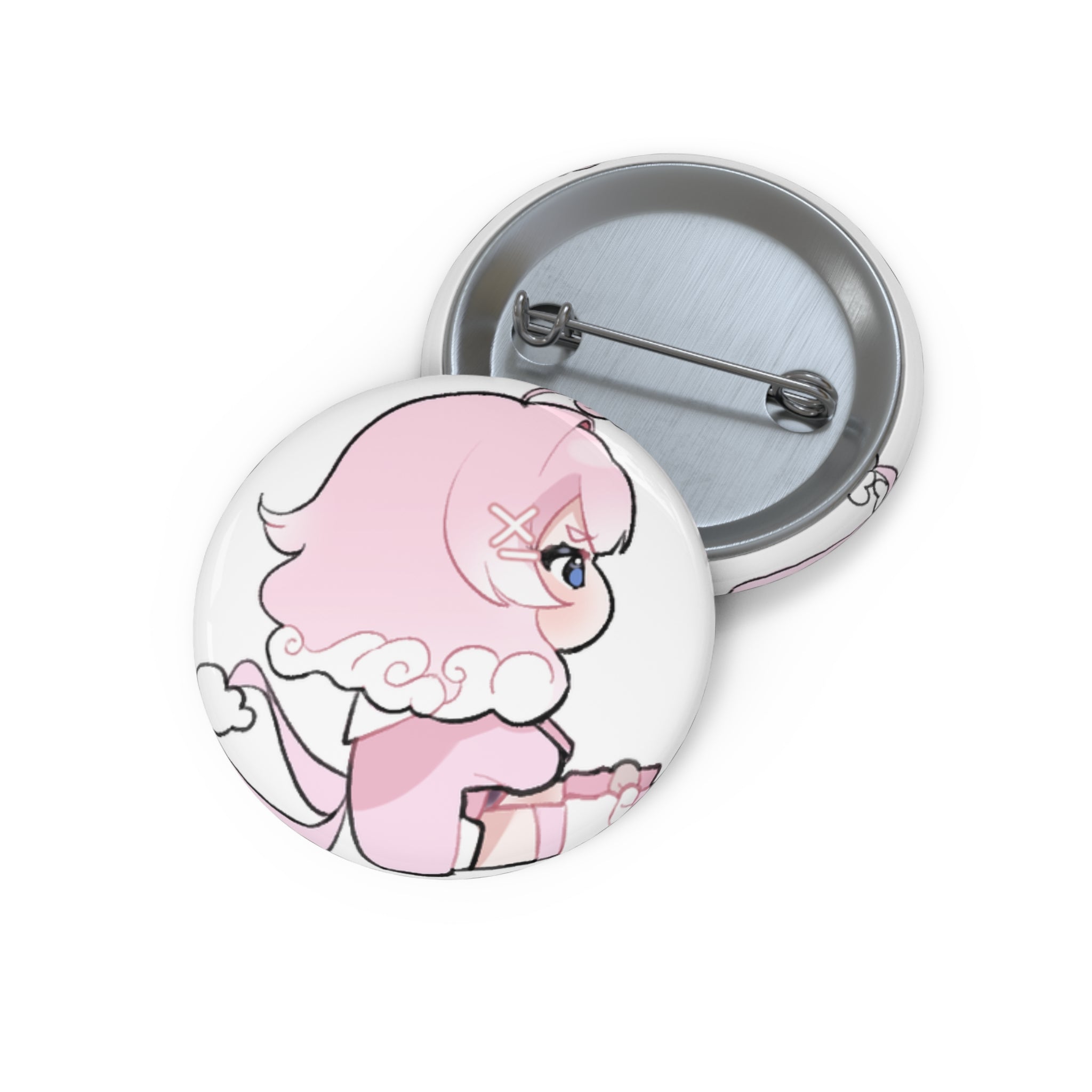 NyoomiePiyu Hmph Button Pin