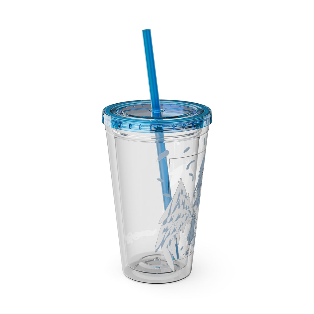 SnowyYuma "Fallen Feathers" Tumbler