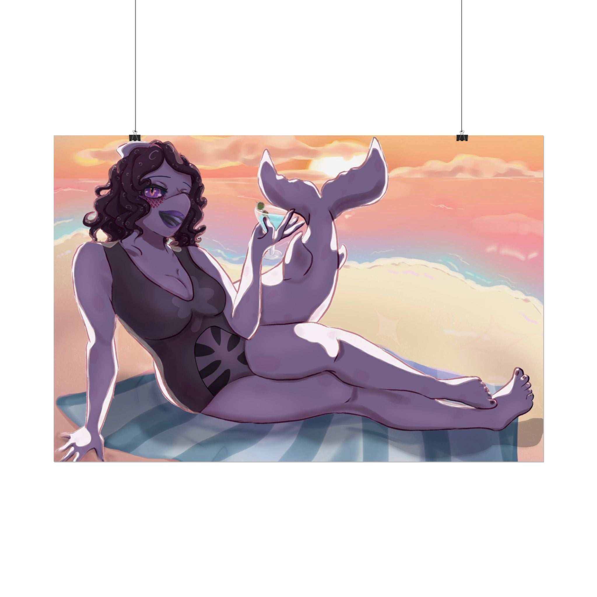 DeepDenizen "Malibu Cheers" Poster