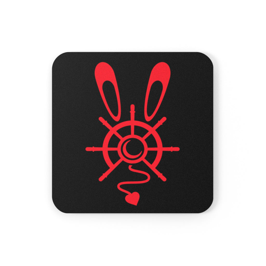 VeiledRabbit "Logo" Coaster