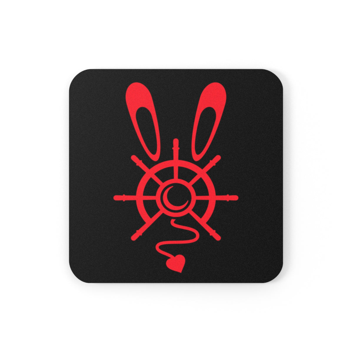 VeiledRabbit "Logo" Coaster