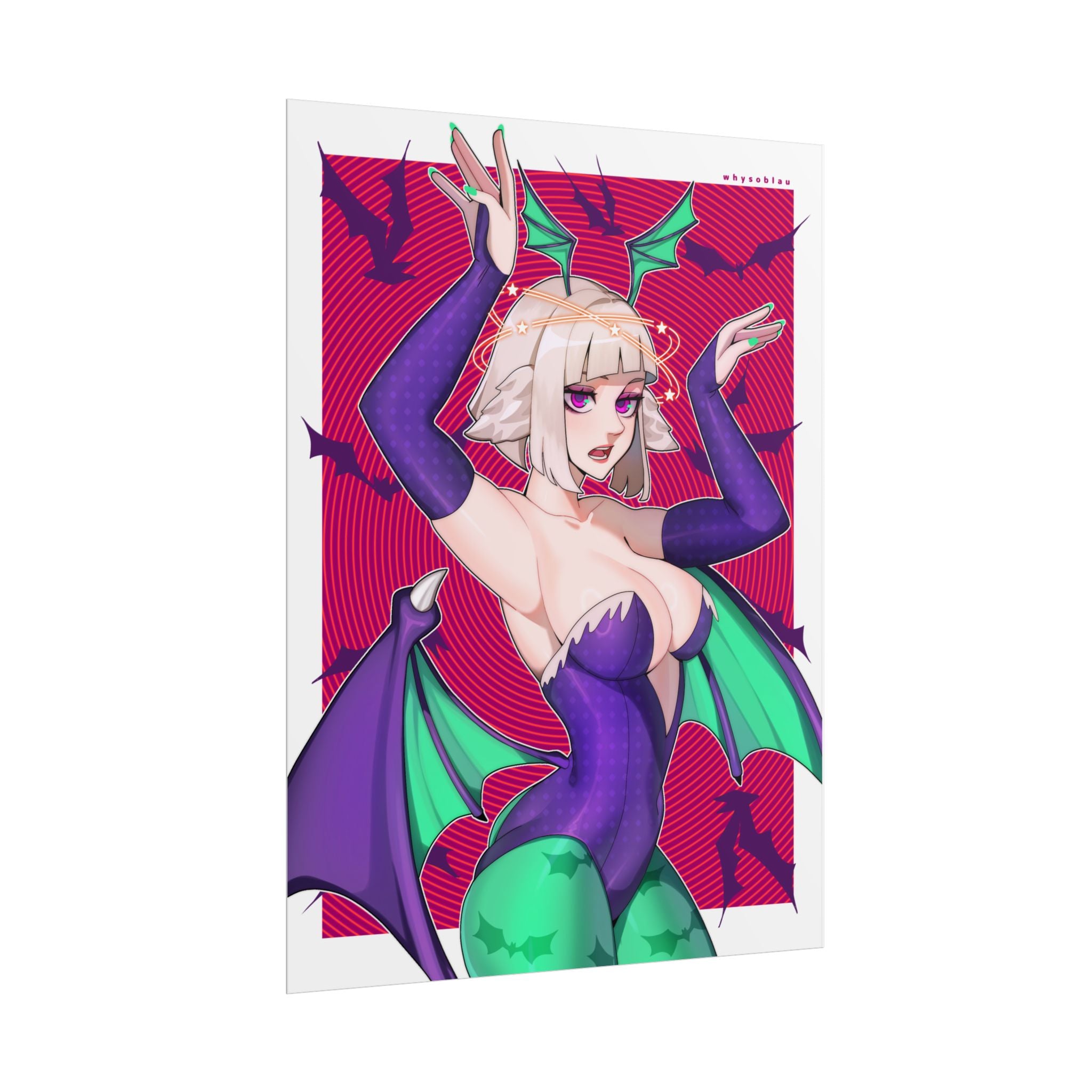 Bobamai “Devilish Pose” Poster