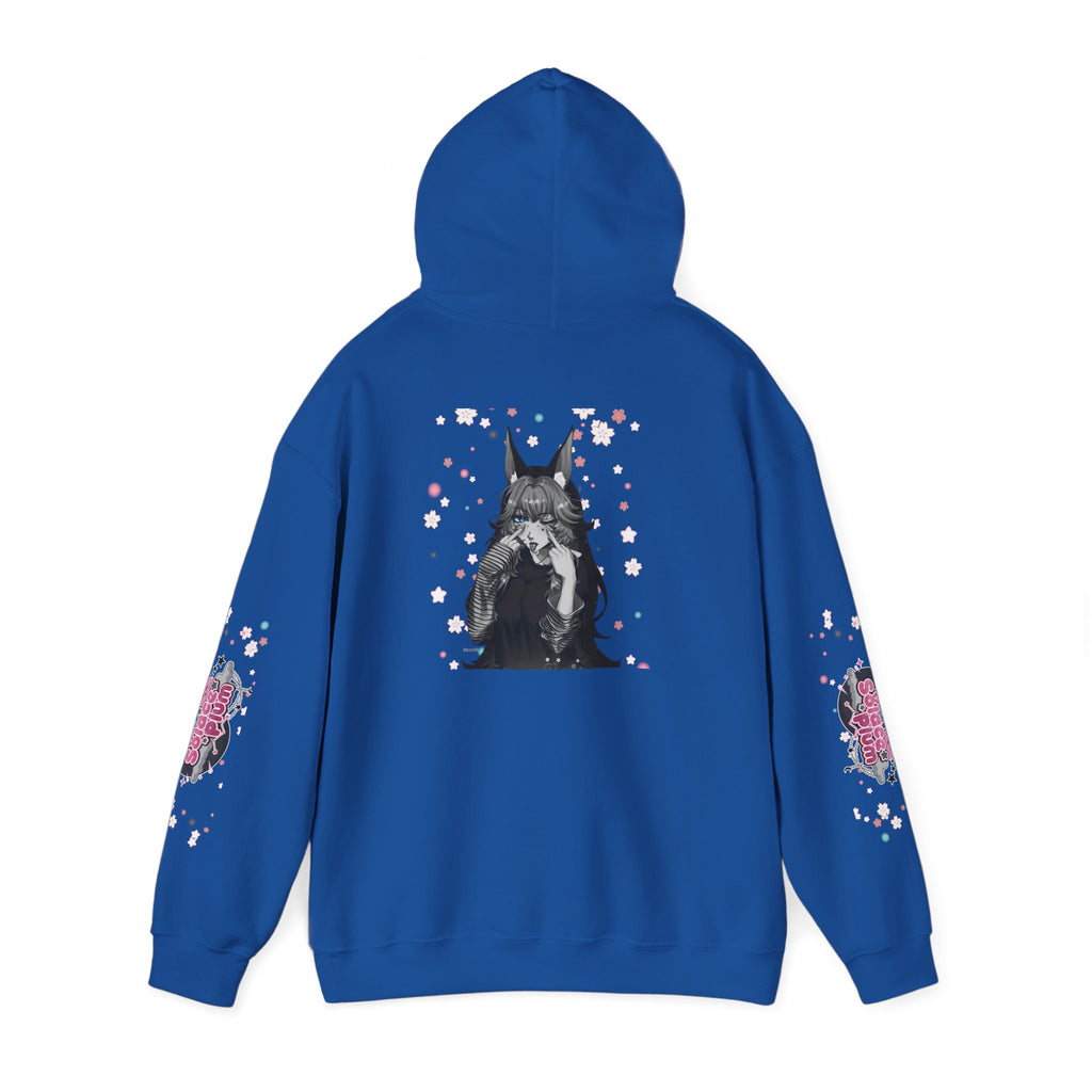 Solace Plum BW "Blep" Designer Hoodie