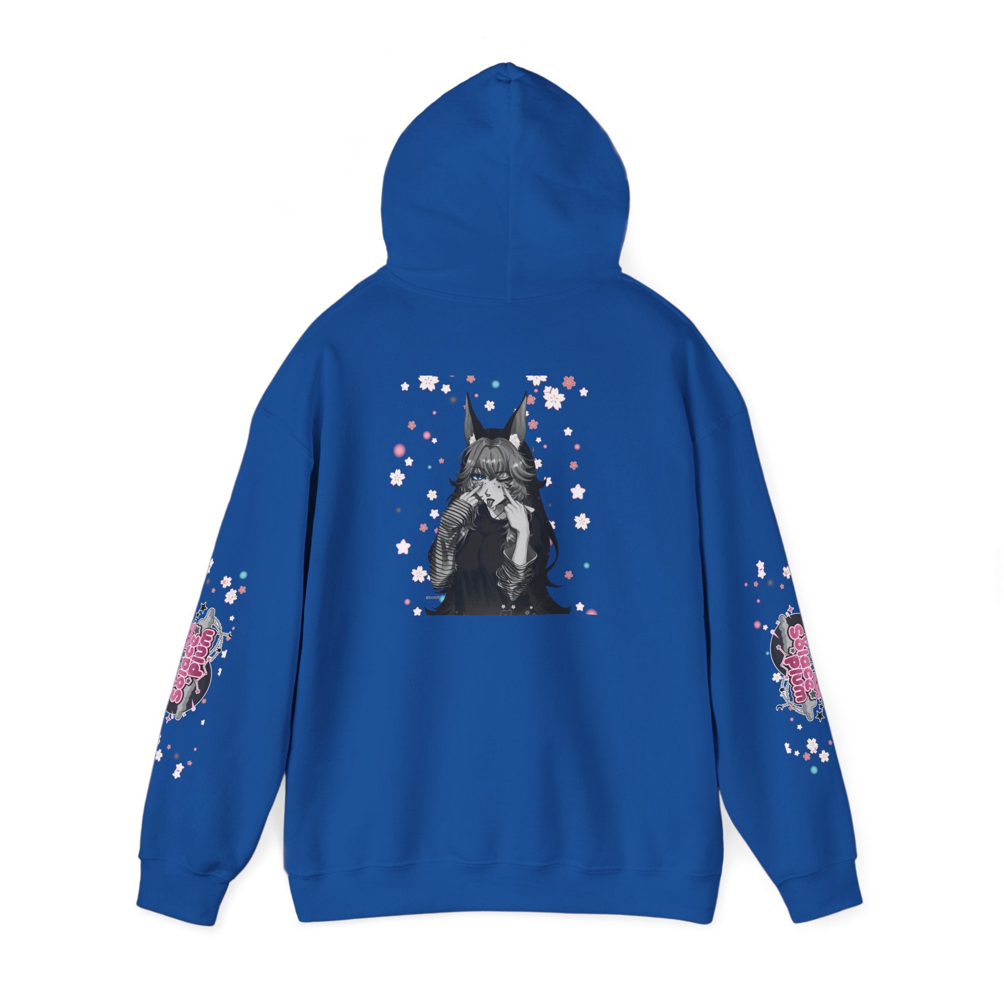 Solace Plum BW "Blep" Designer Hoodie