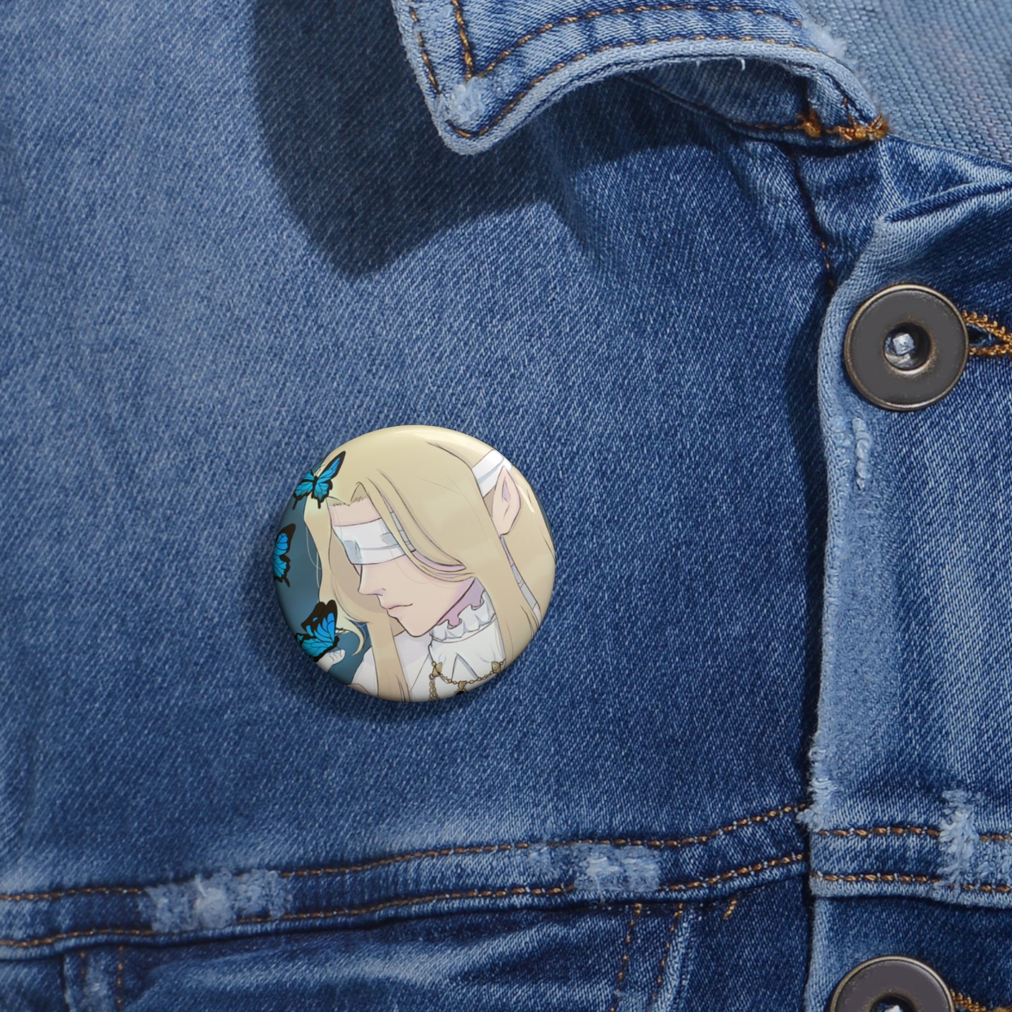 Lotus Pythias Pin Button
