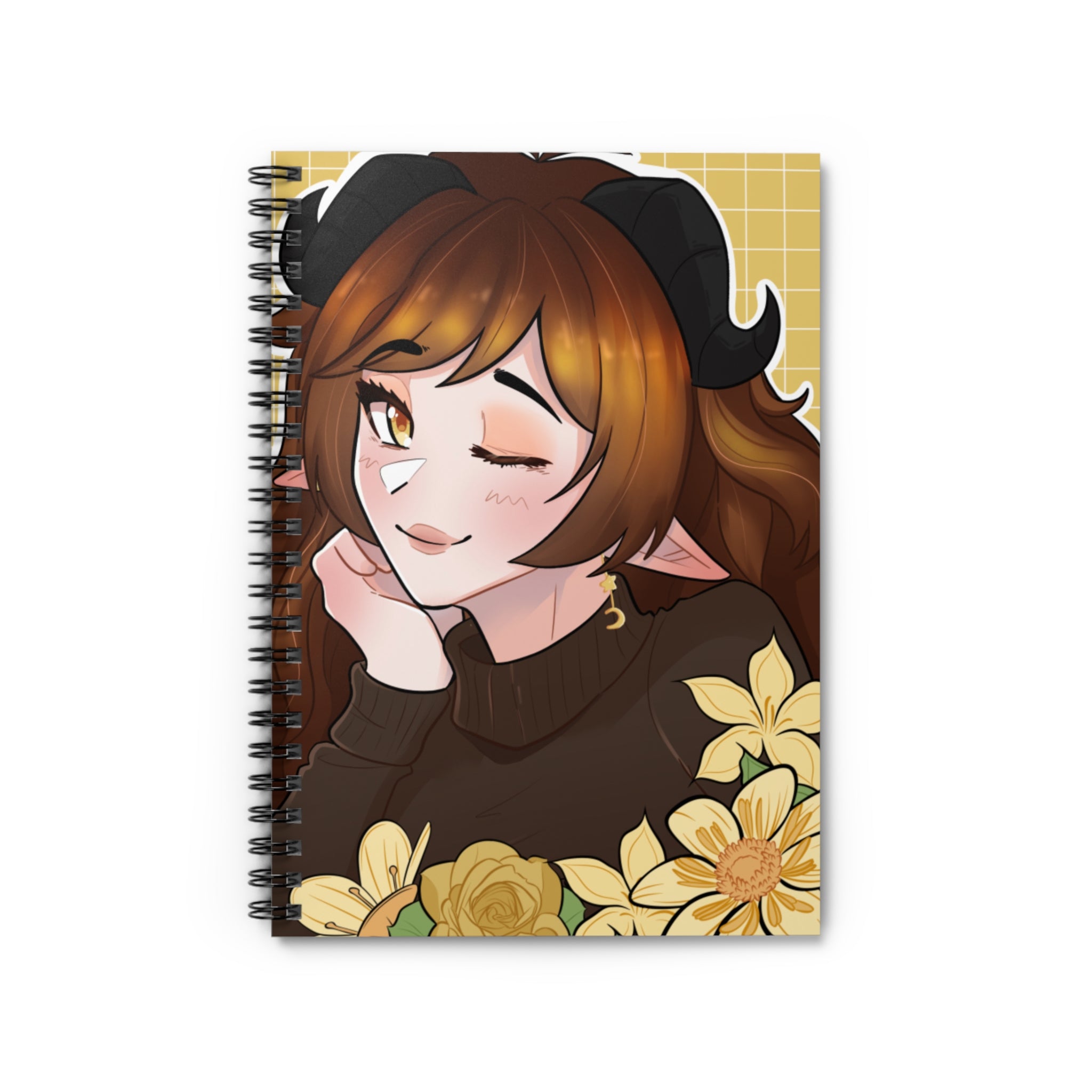 Lyrae Sunflower Notebook