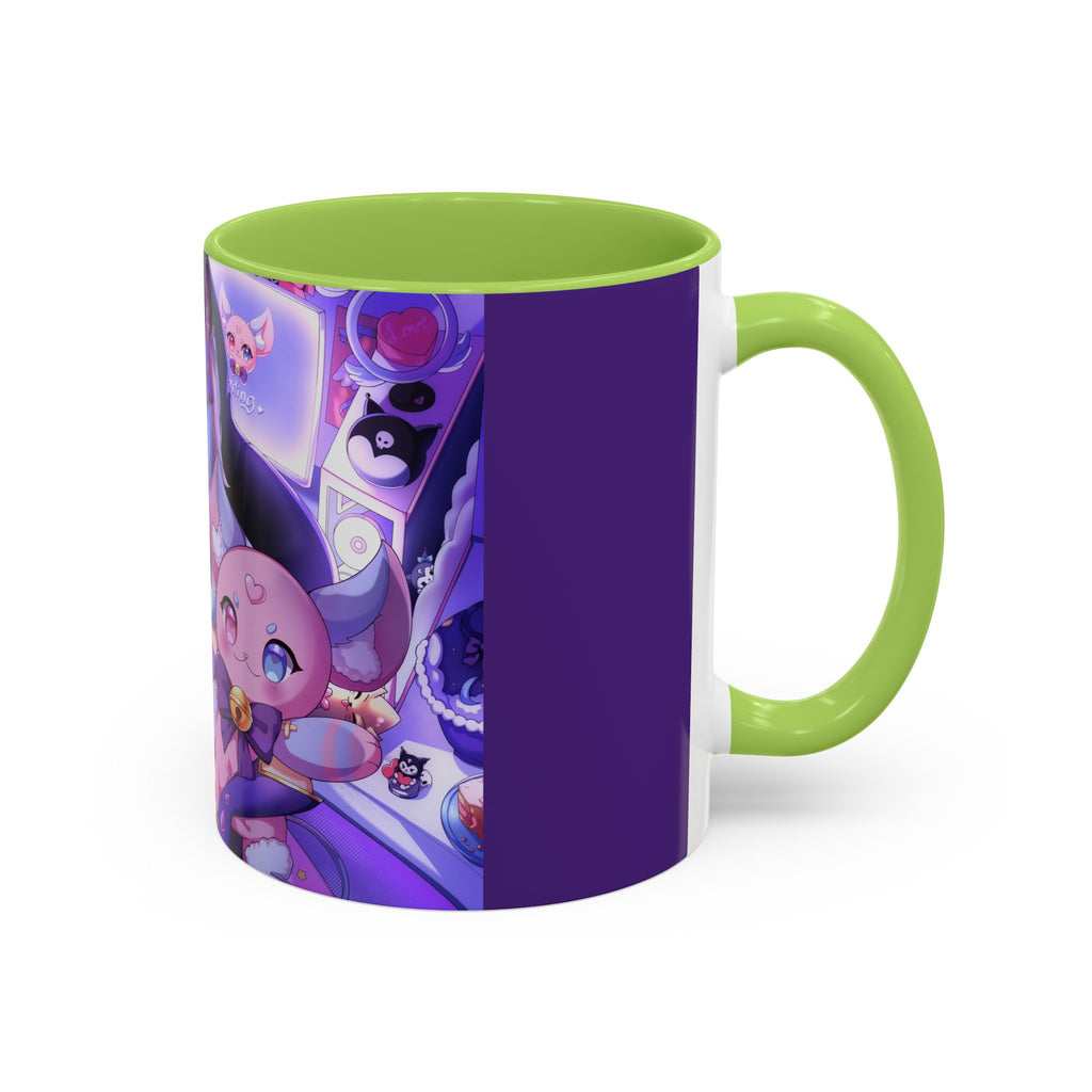 "Time To Stream!" Nighty Neko Mug