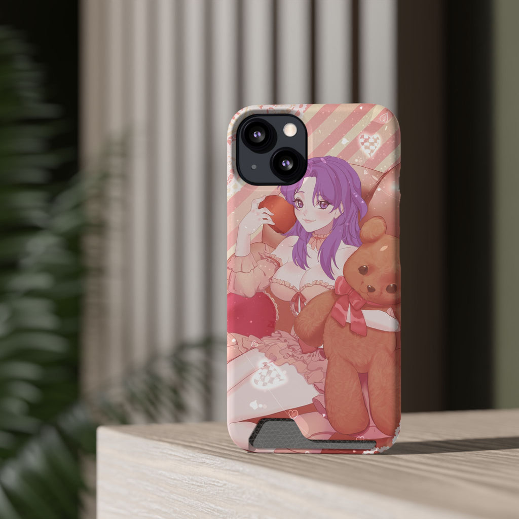 Angelica Phone Case With Card Holder