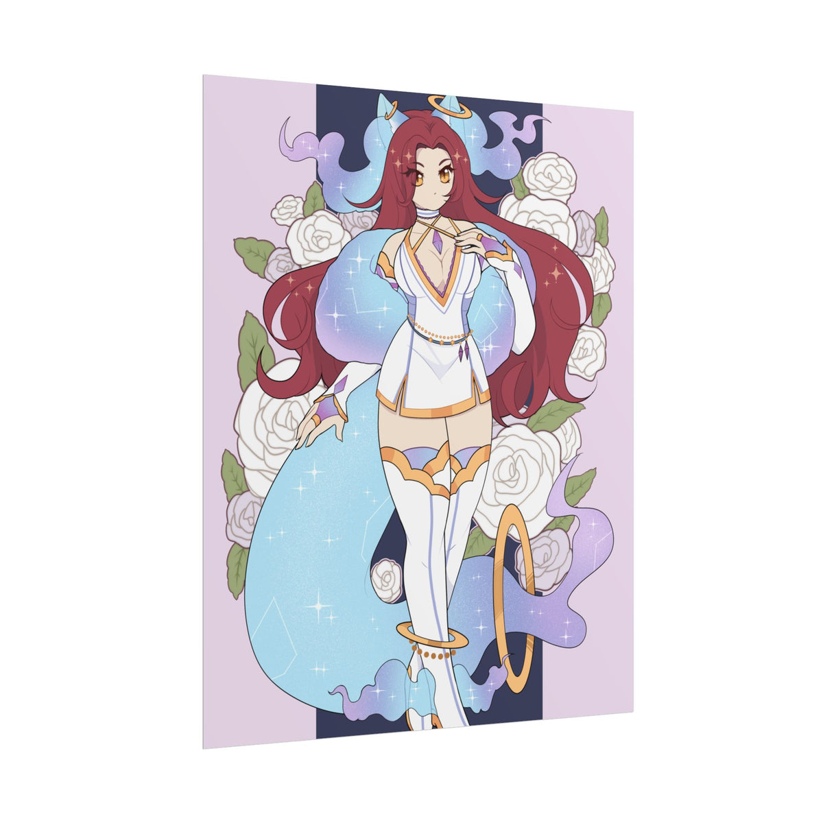 bluenovavtuber "Flowers" Poster