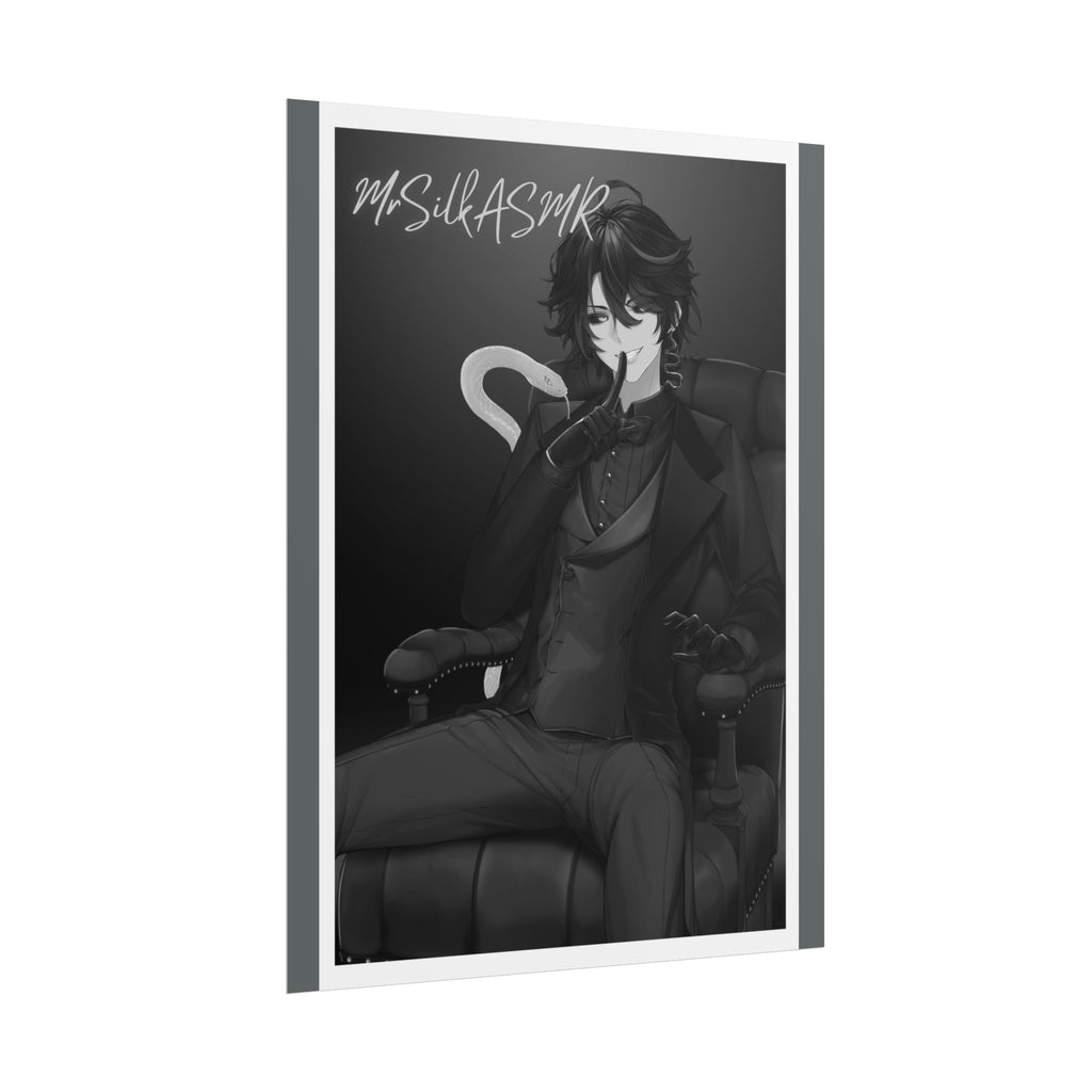 Mr Silk "Shh" Poster