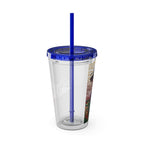 Vinnia Valentine "Rose Garden" Acrylic Tumbler