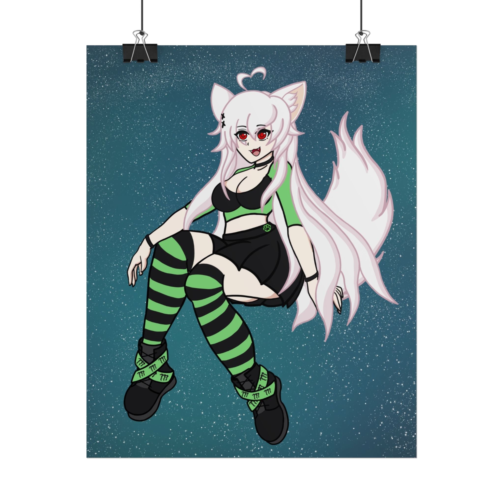 Starry Sky Liz Poster