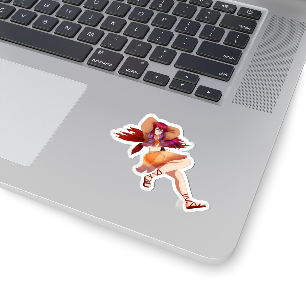 Amber Elkhart "Lean Back" Sticker