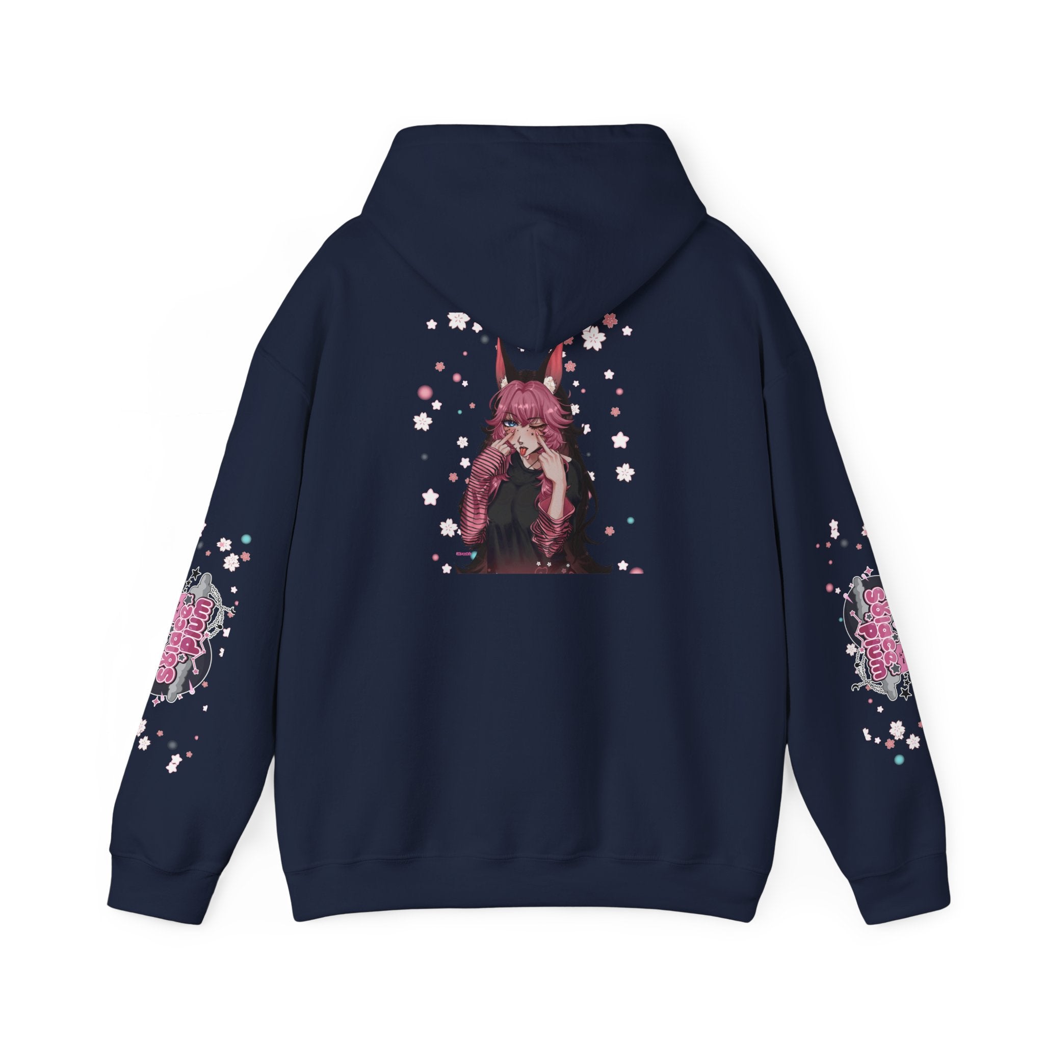 Solace Plum Colored "Blep" Designer Hoodie