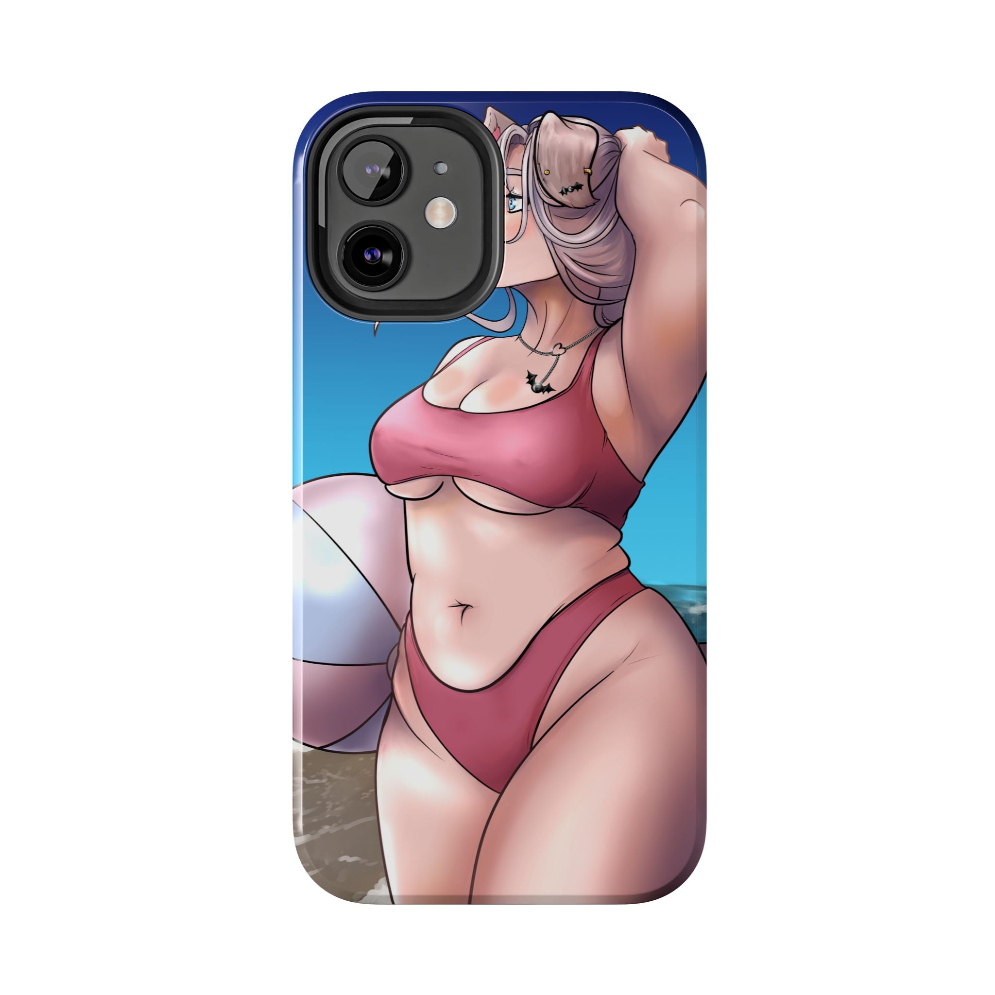 Luna Rainn "Beach Pup" Tough Phone Case