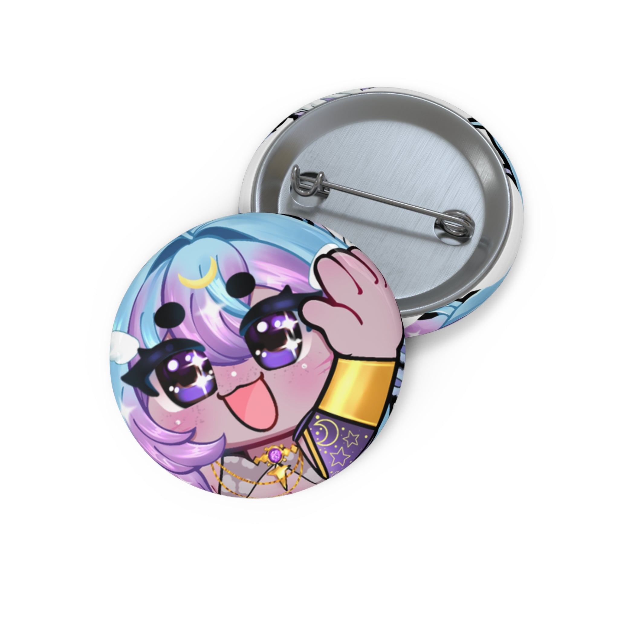 echosofferra "Wave" Pin Button
