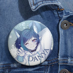 Danya "Frozen Sparkle" Pin Button