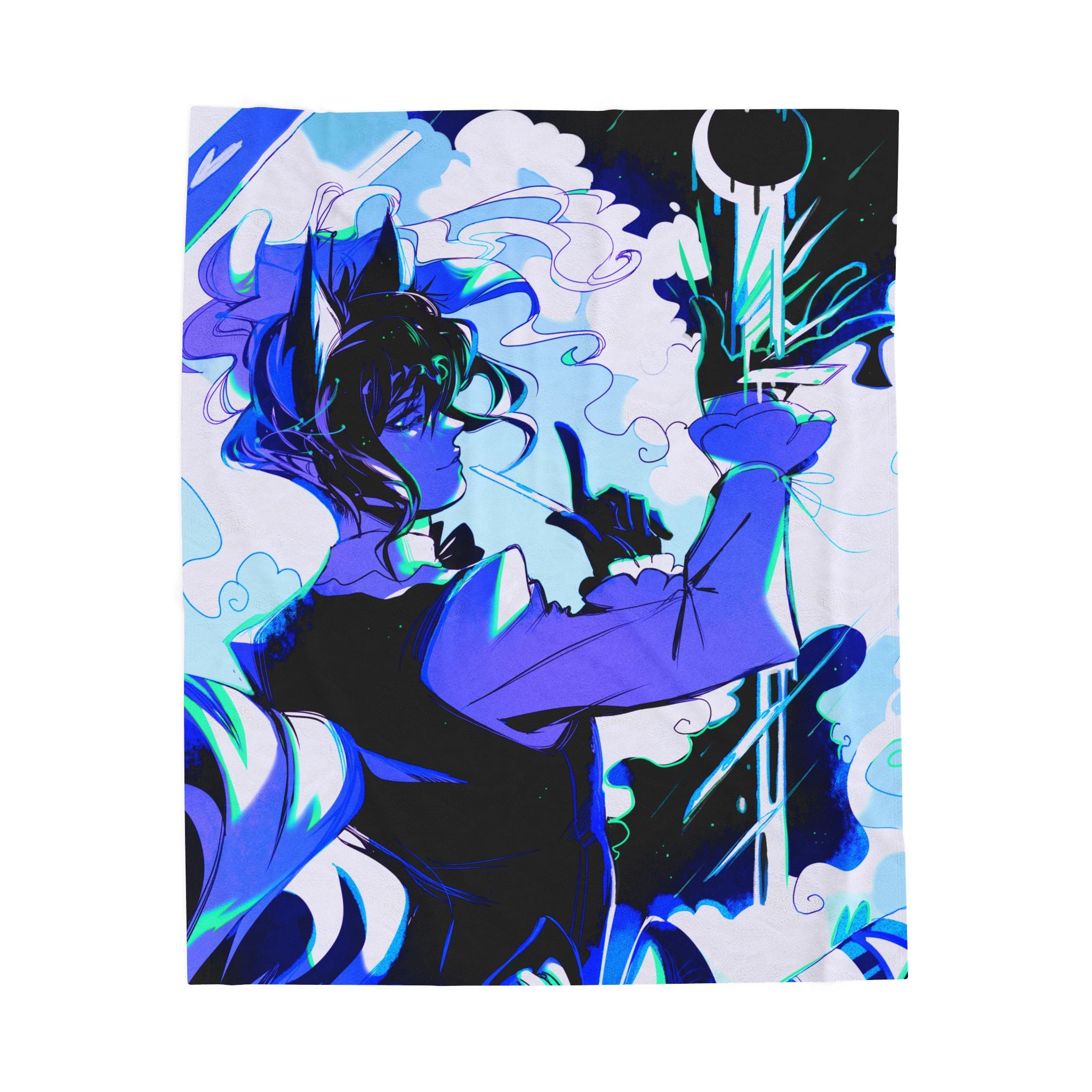 Danya "The Moon" Plush Blanket