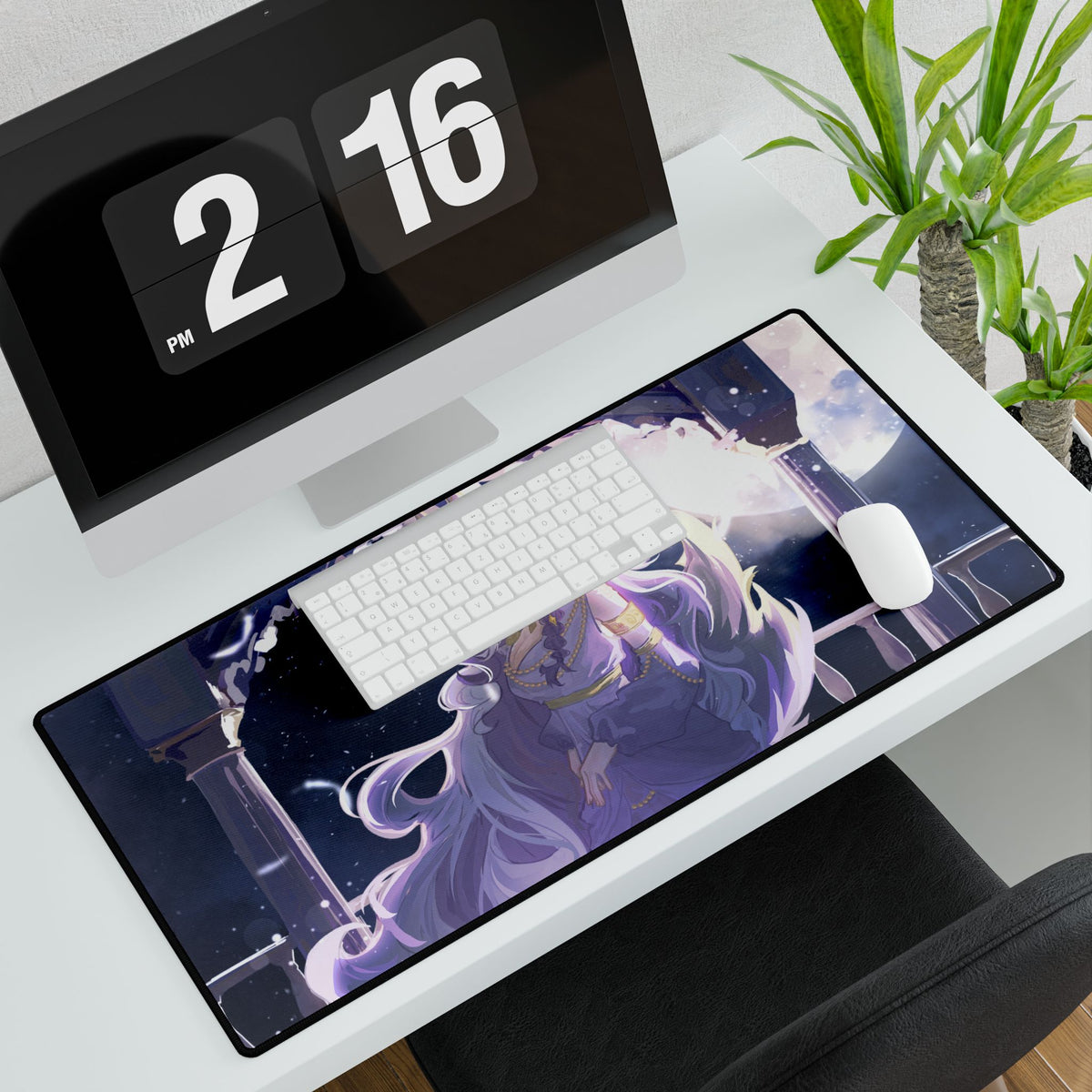 Koshirose "Moonlit Gaze" XL Plus Deskmat