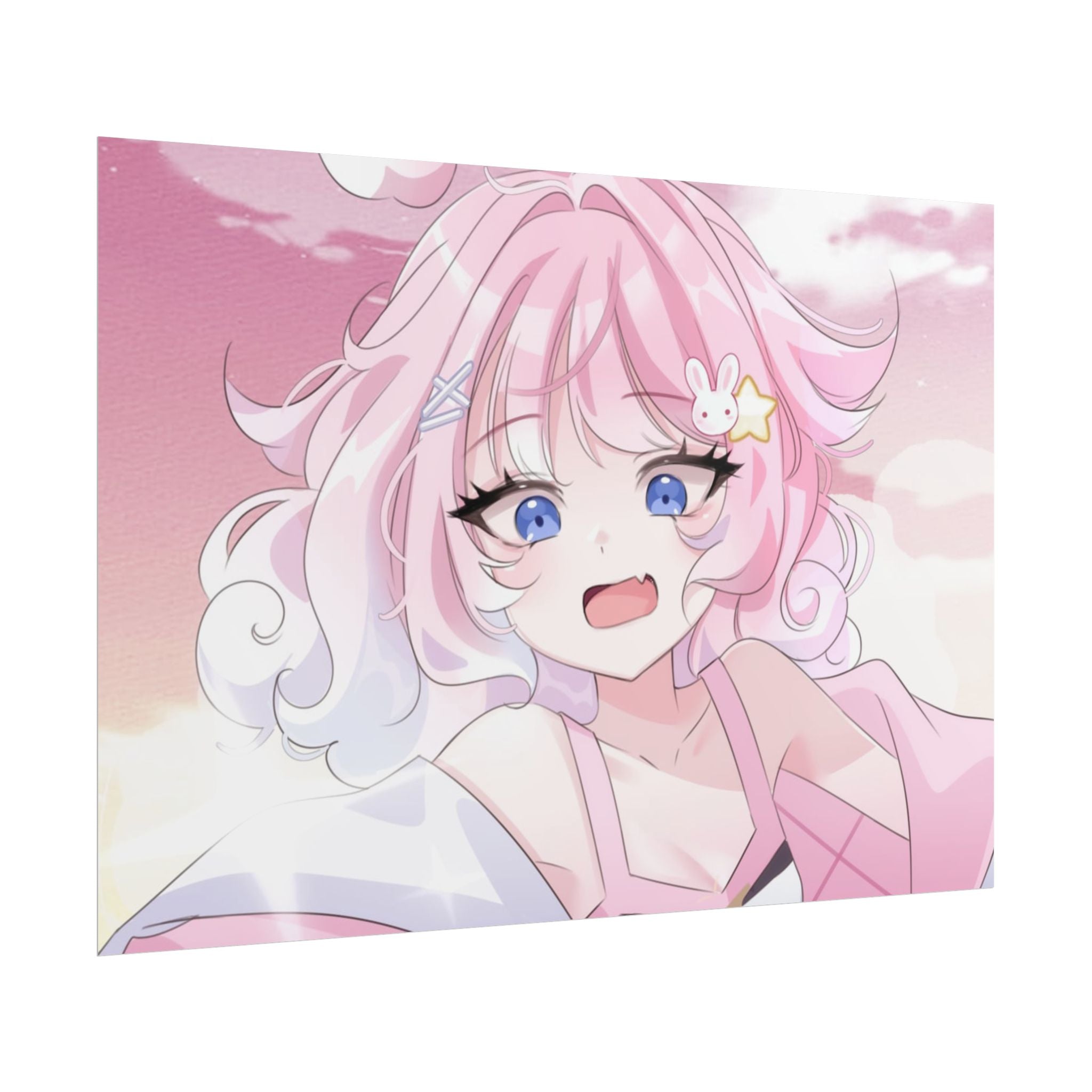 NyoomiePiyu Pink Sky Poster