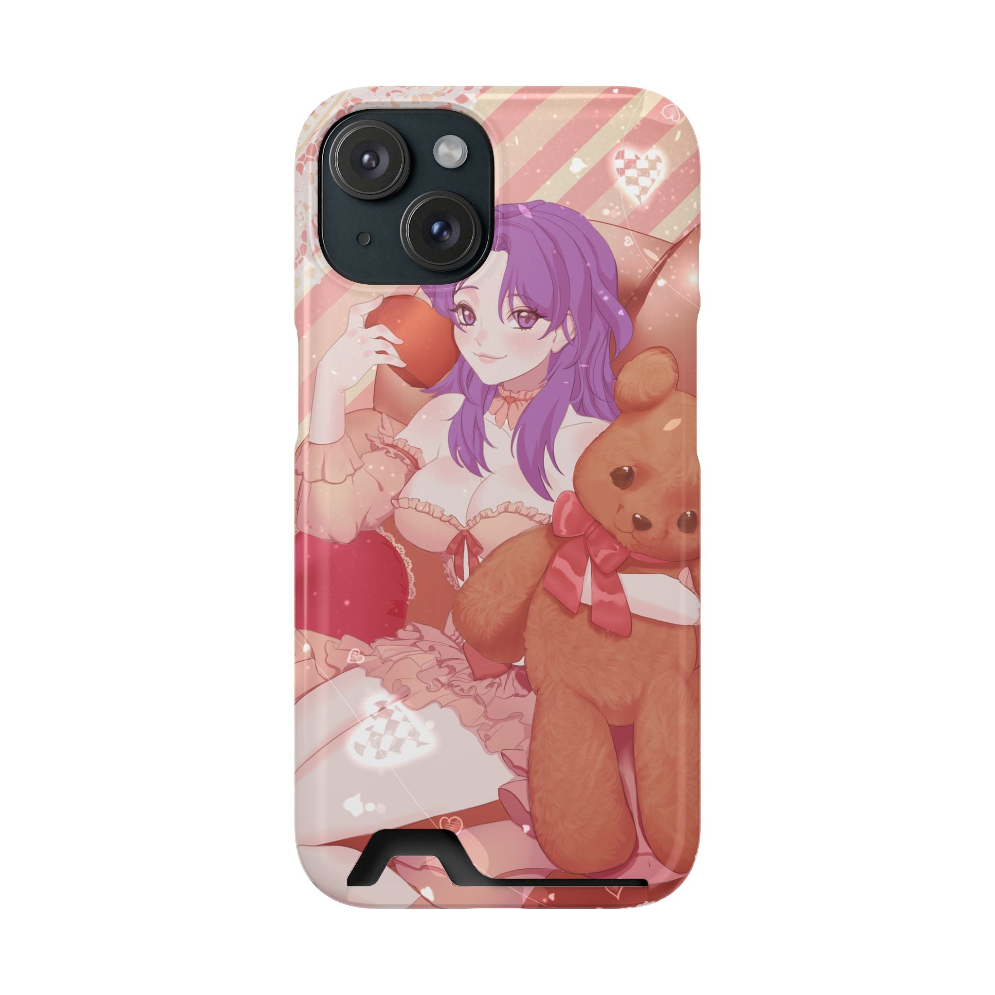 Angelica Phone Case With Card Holder